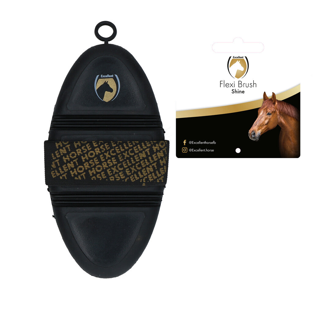 Excellent Horse Flexi Brush Shine