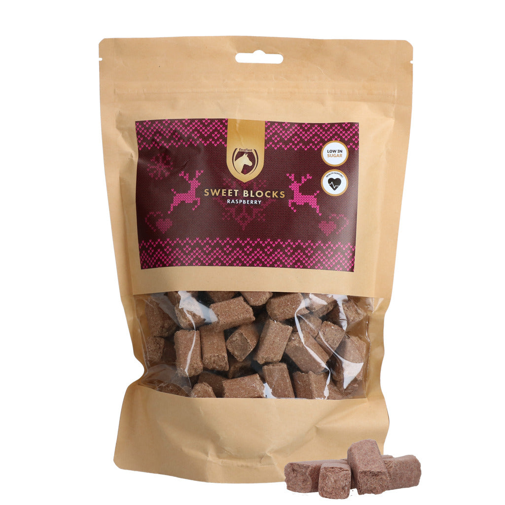 Excellent Horse Christmas Sweet Blocks Framboos