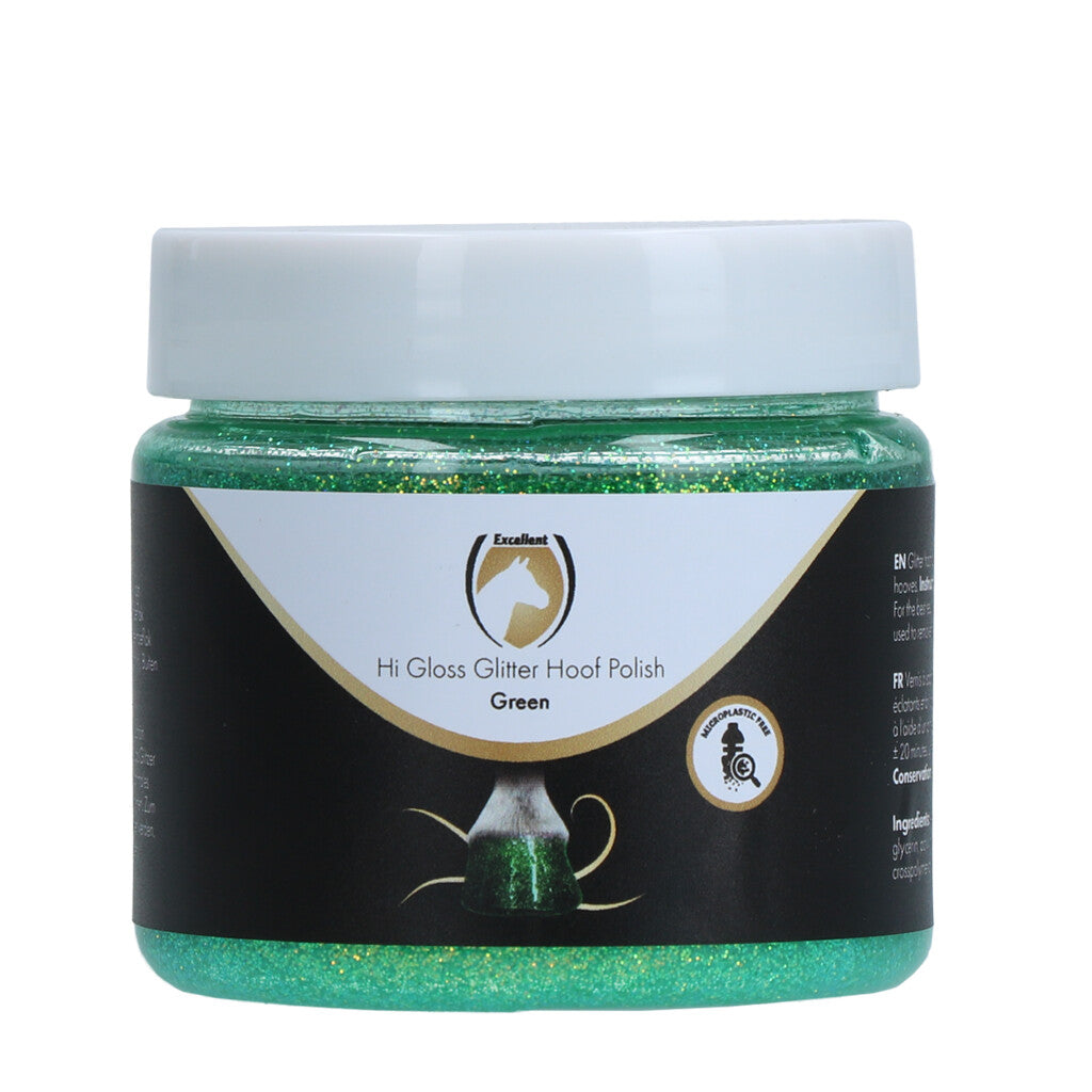 Excellent Horse Hi Gloss Glitter Hoof Polish 150 ml